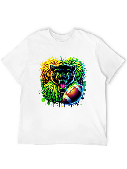 Panther Football Graphic T-Shirt