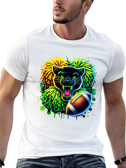 Panther Football Graphic T-Shirt
