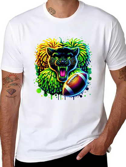 Panther Football Graphic T-Shirt