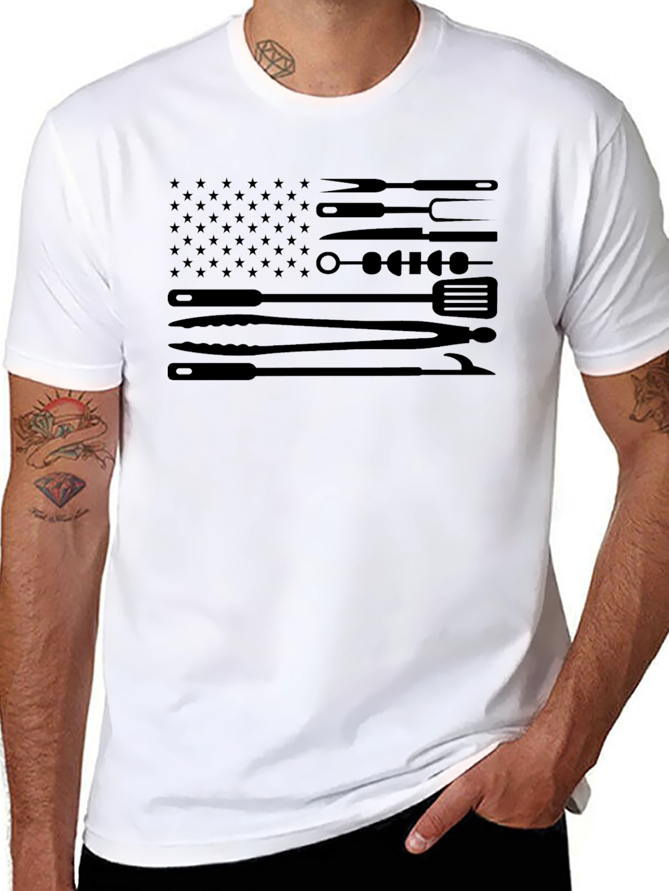 BBQ Flag T-Shirt