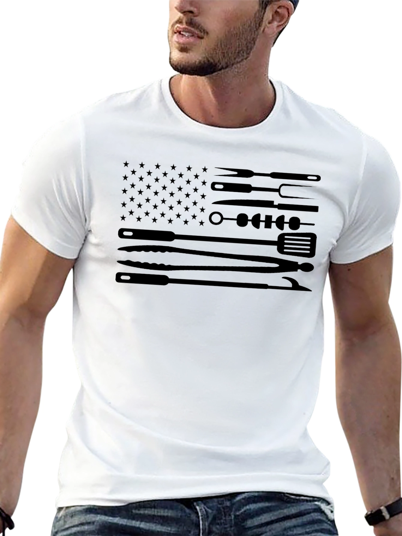 BBQ Flag T-Shirt
