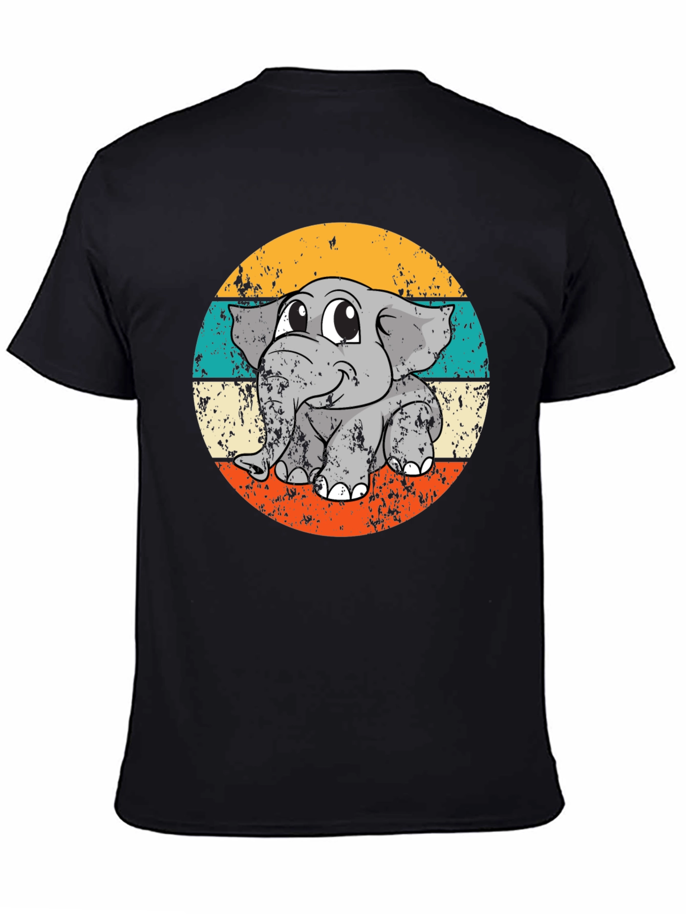 Retro Elephant Graphic Tee