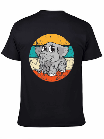 Retro Elephant Graphic Tee