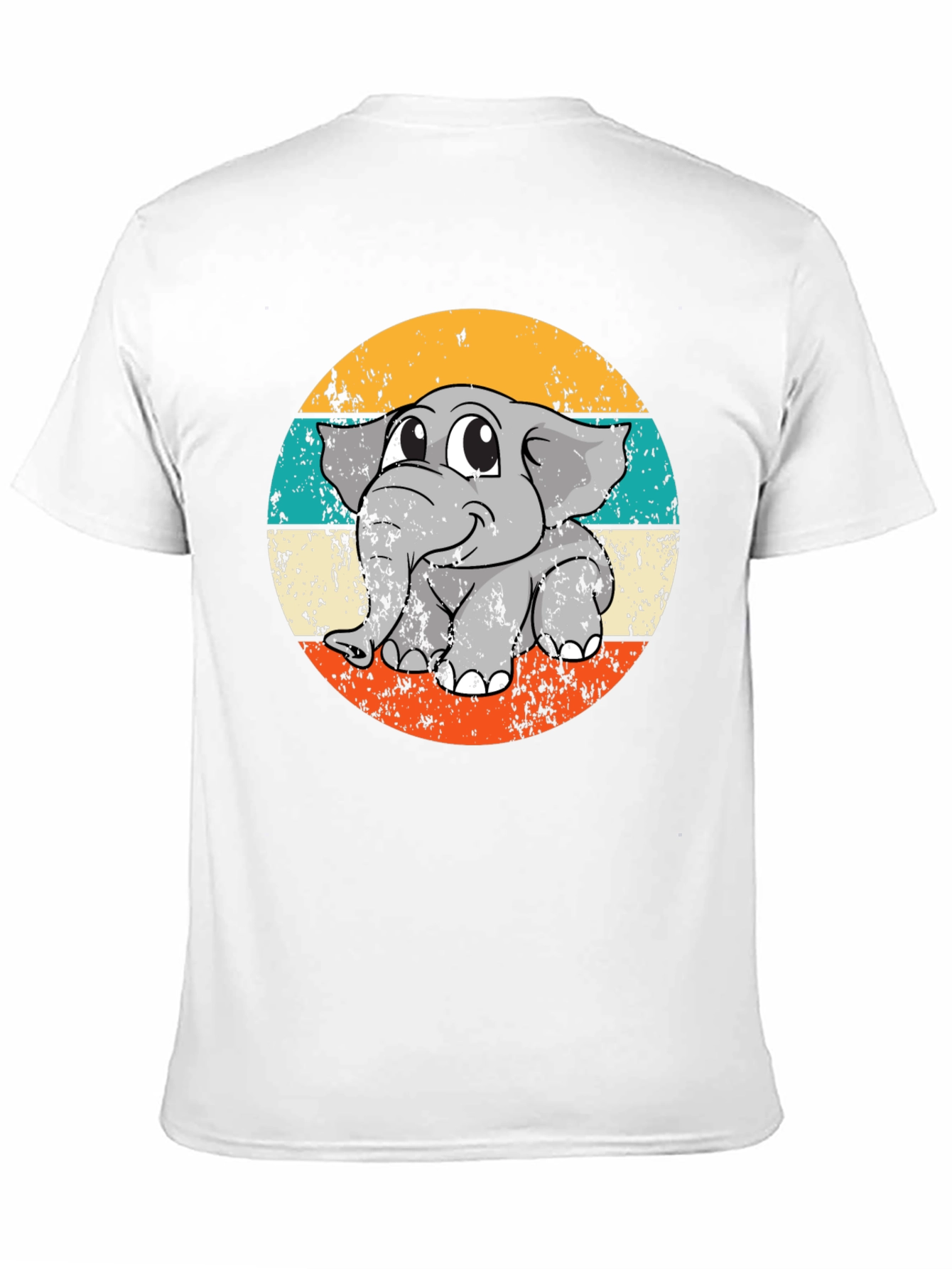 Retro Elephant Graphic Tee