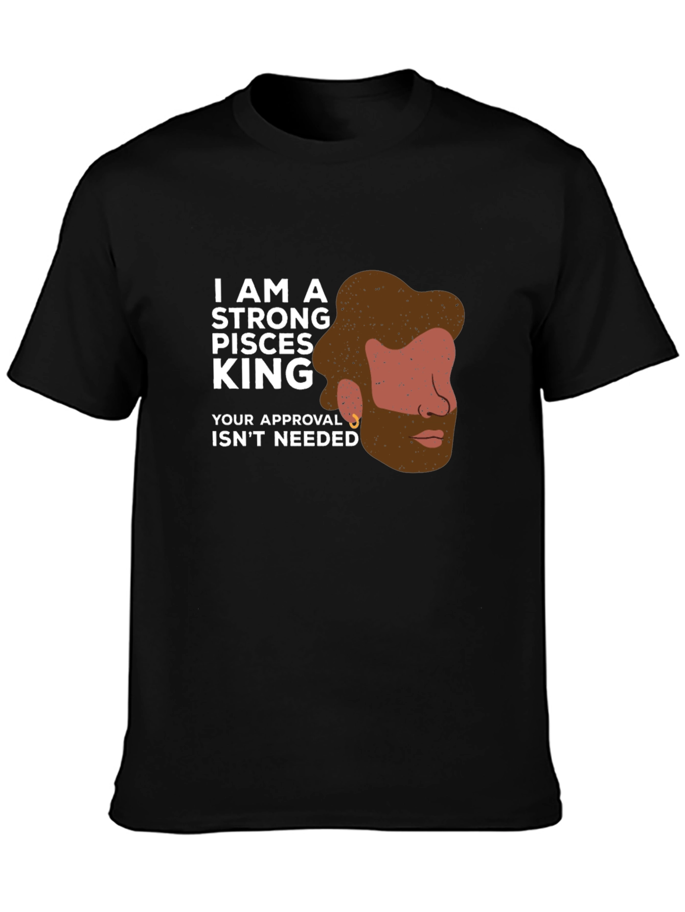 Strong Pisces King Graphic Tee