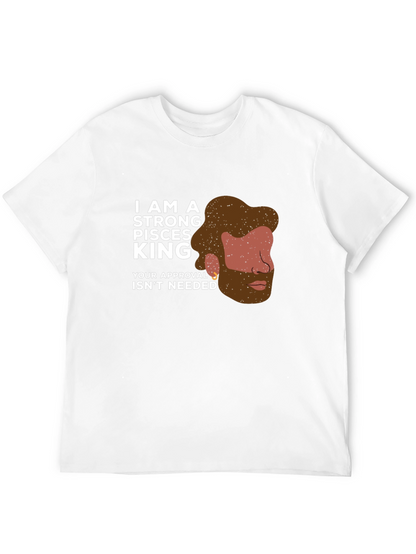 Strong Pisces King Graphic Tee