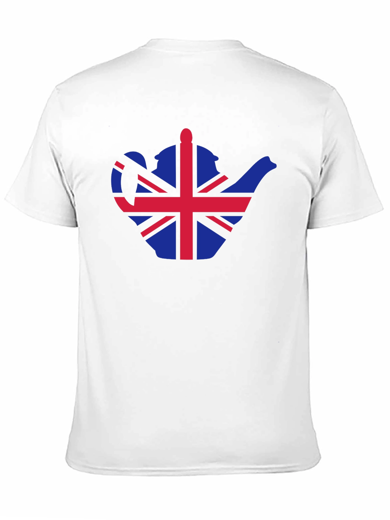 British Teapot Flag Graphic T-Shirt