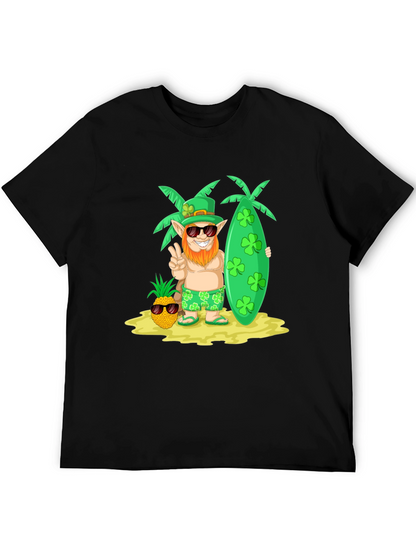 Lucky Leprechaun Beach T-Shirt