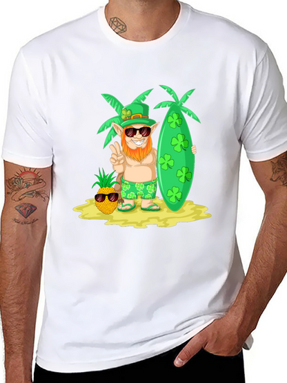 Lucky Leprechaun Beach T-Shirt