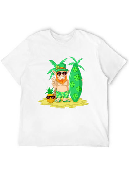 Lucky Leprechaun Beach T-Shirt