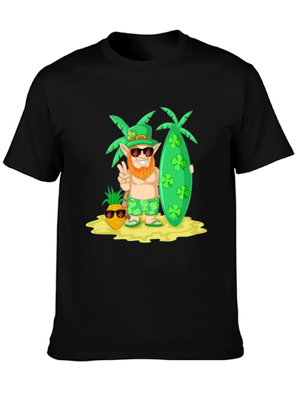 Lucky Leprechaun Beach T-Shirt