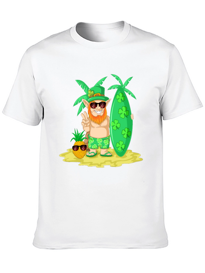 Lucky Leprechaun Beach T-Shirt