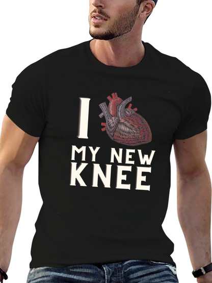 I Heart My New Knee Funny T-Shirt