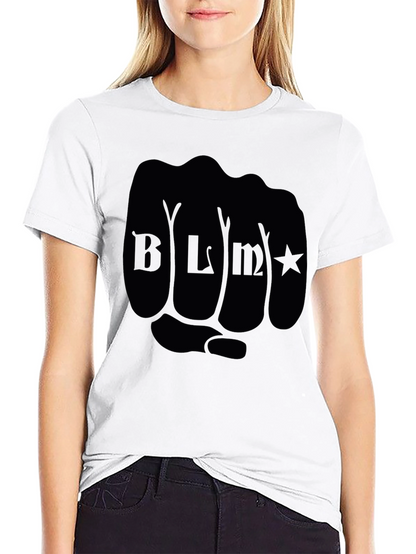BLM Fist Graphic Tee - Black