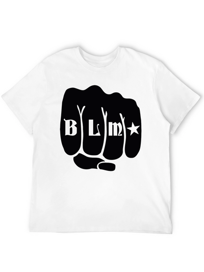 BLM Fist Graphic Tee - Black