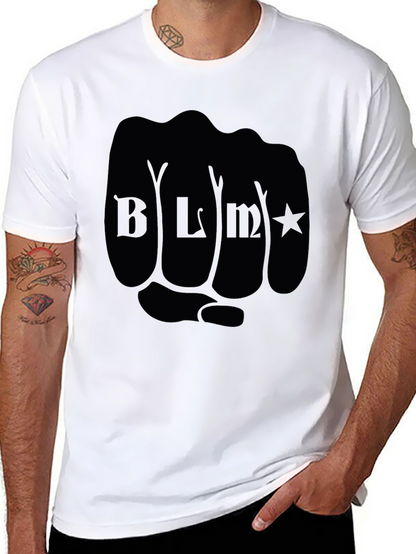 BLM Fist Graphic Tee - Black