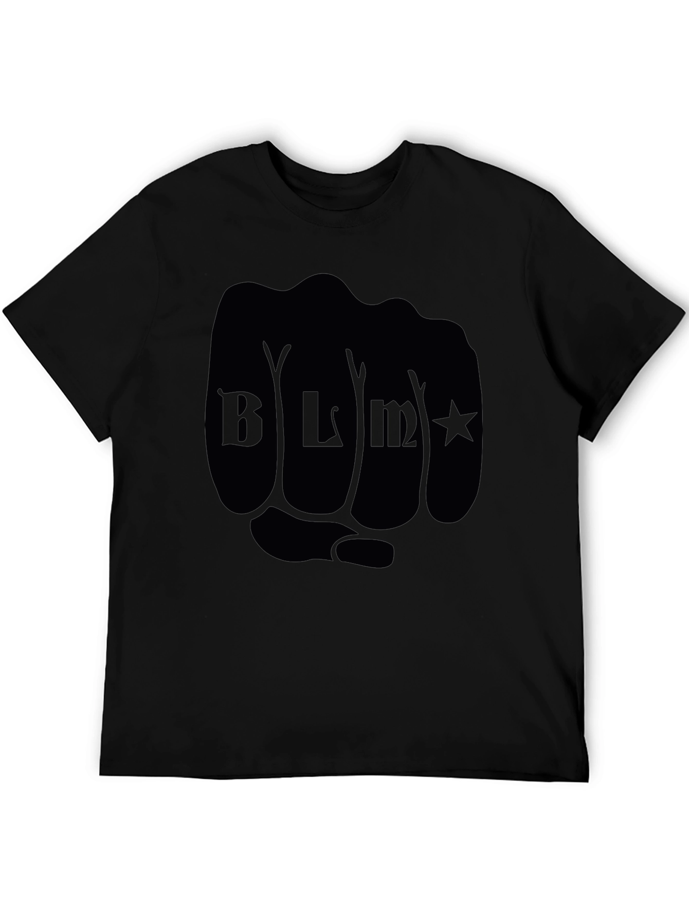 BLM Fist Graphic Tee - Black