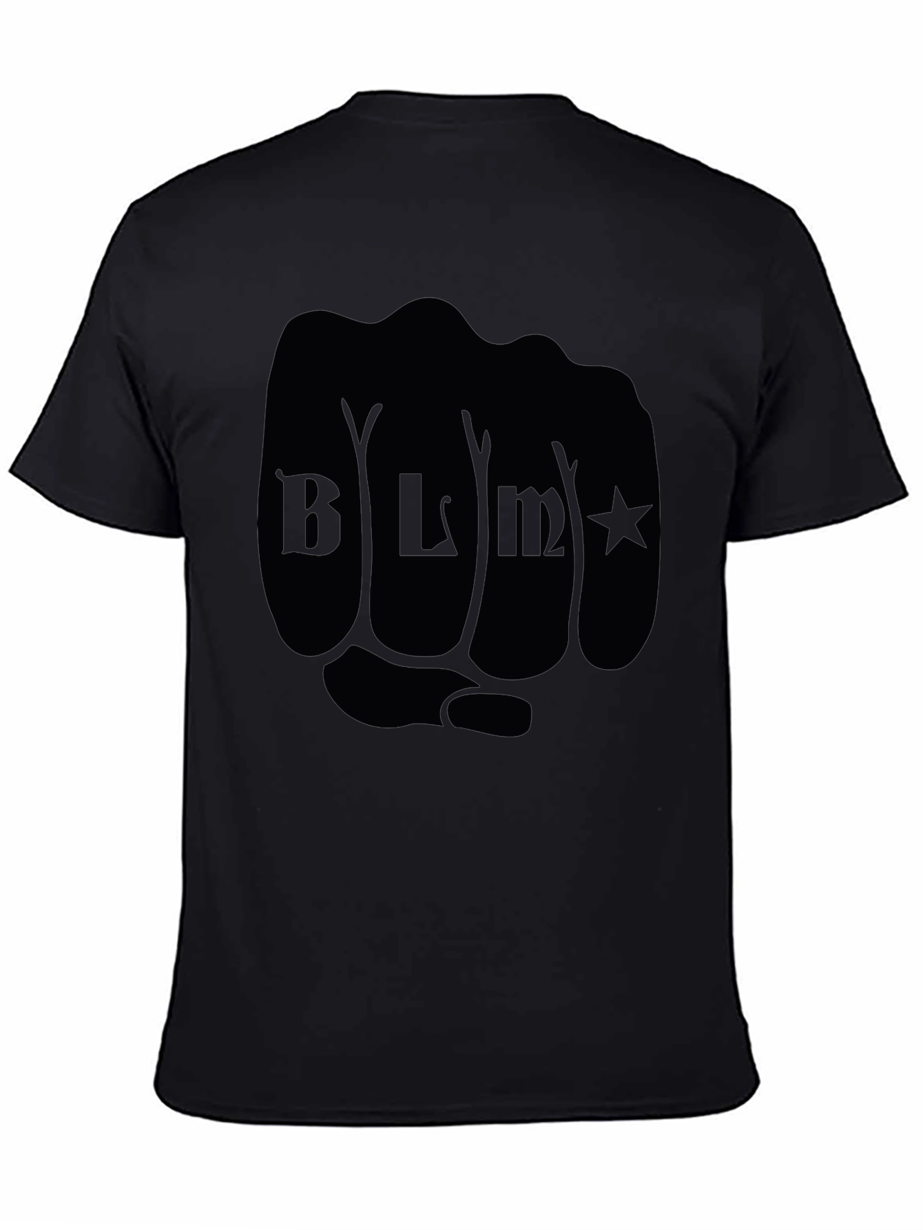 BLM Fist Graphic Tee - Black