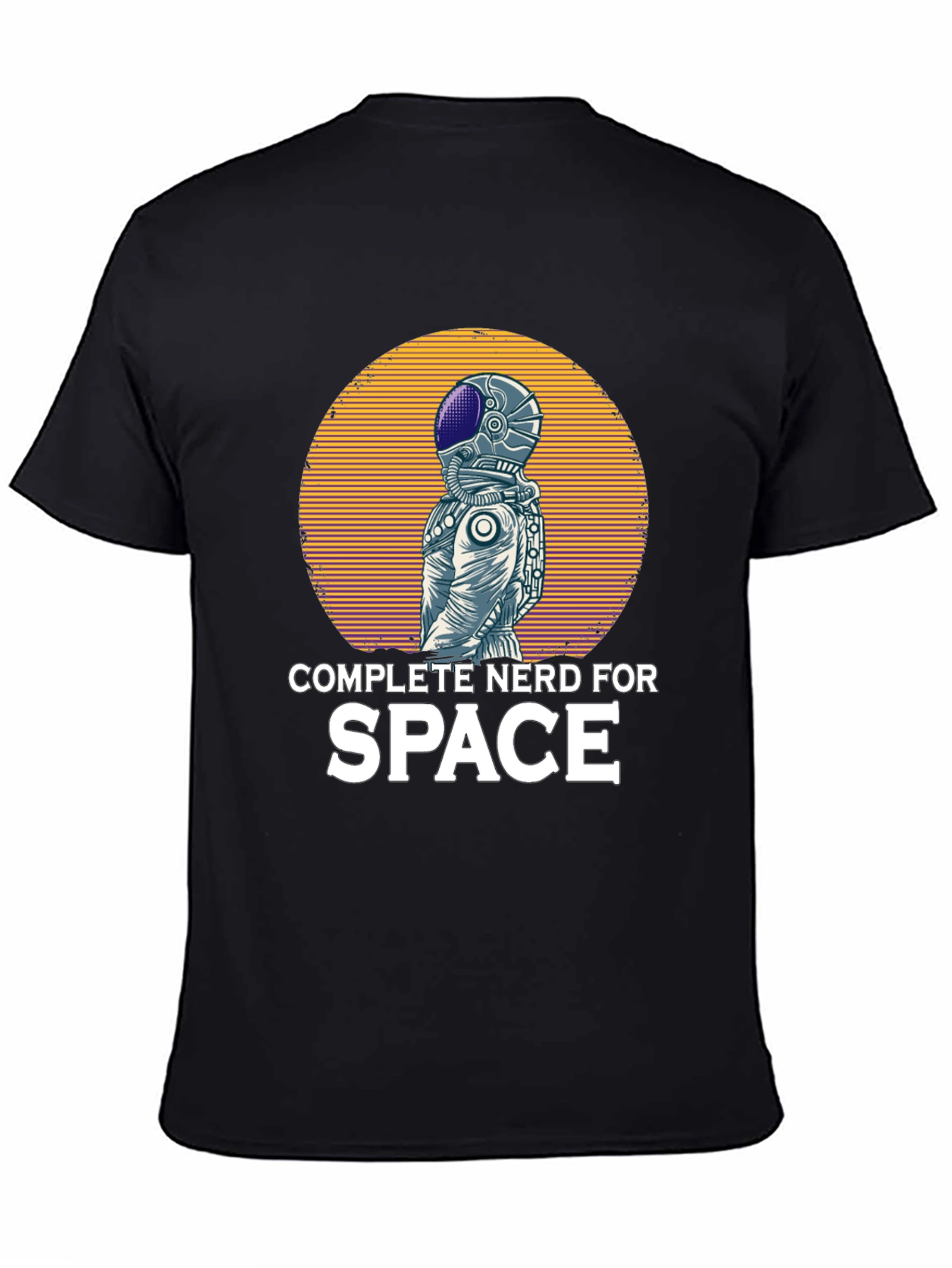Complete Nerd For Space Graphic T-Shirt