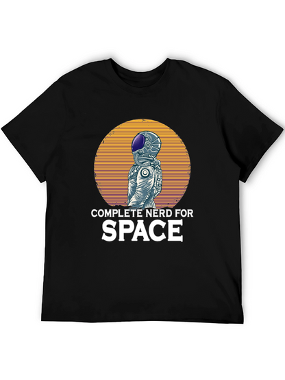 Complete Nerd For Space Graphic T-Shirt