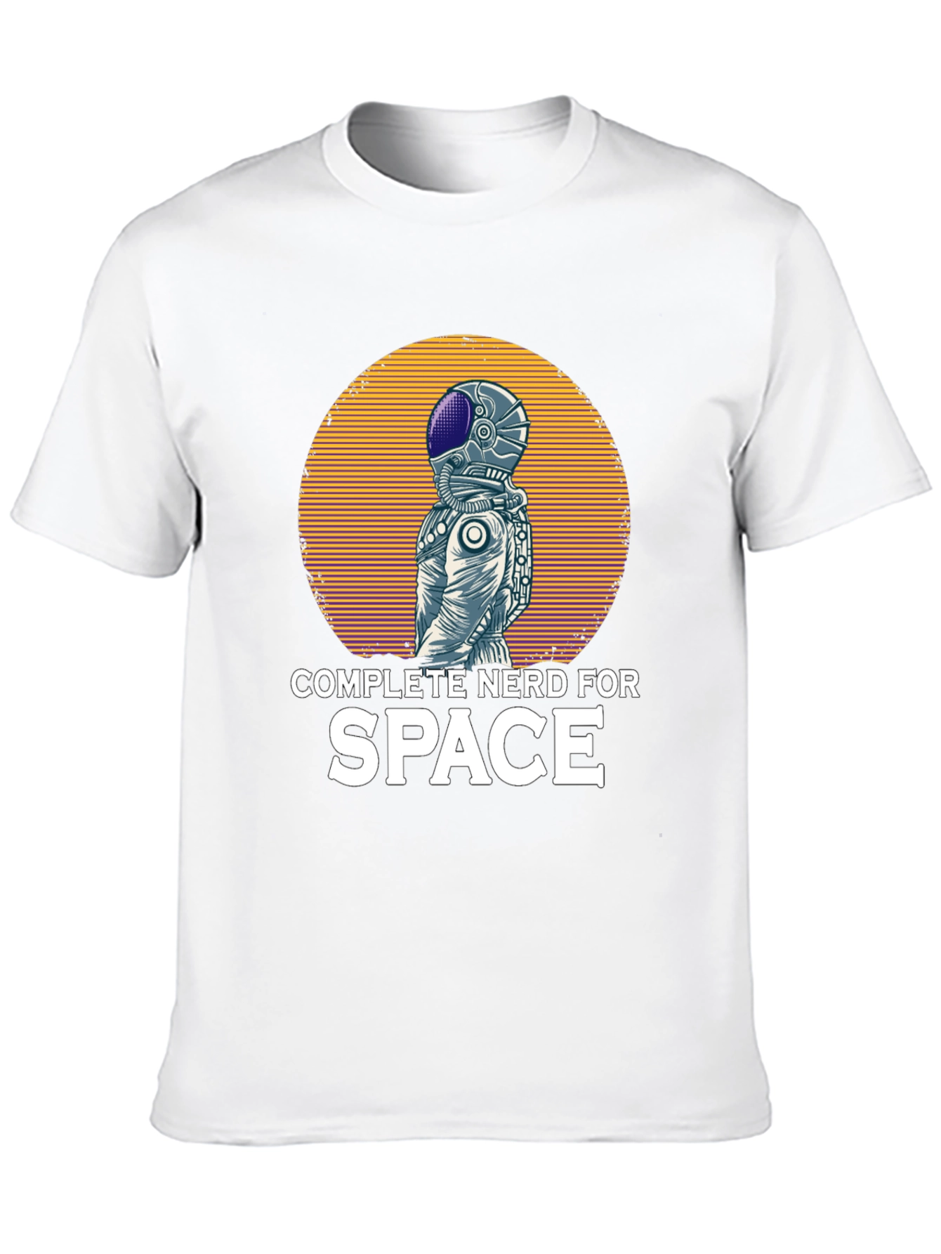 Complete Nerd For Space Graphic T-Shirt