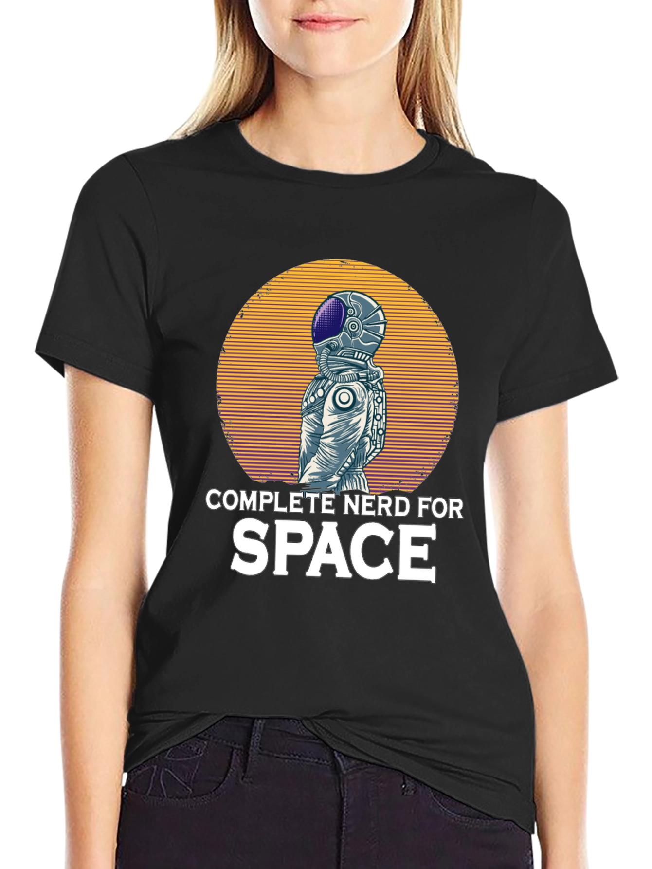 Complete Nerd For Space Graphic T-Shirt