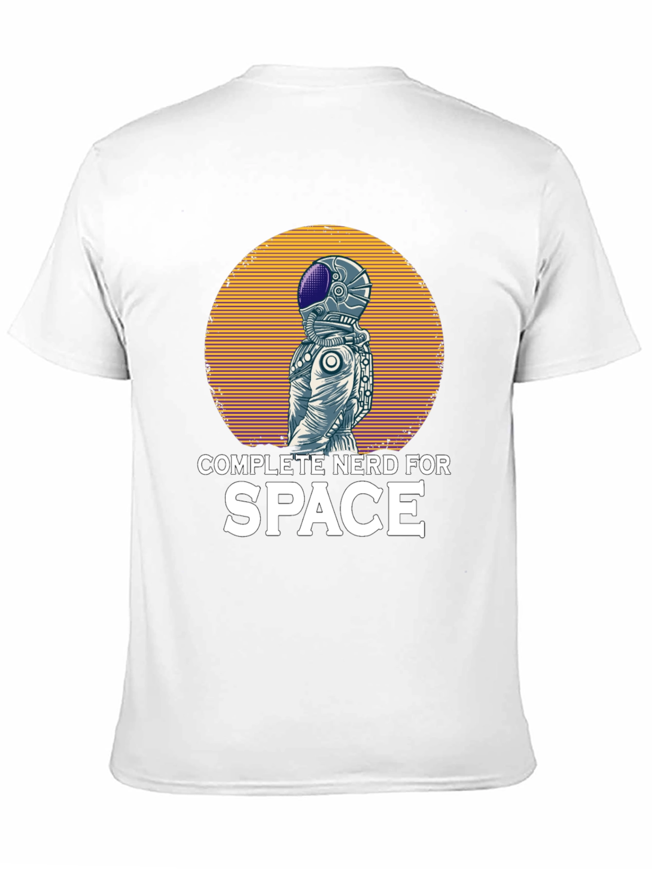 Complete Nerd For Space Graphic T-Shirt