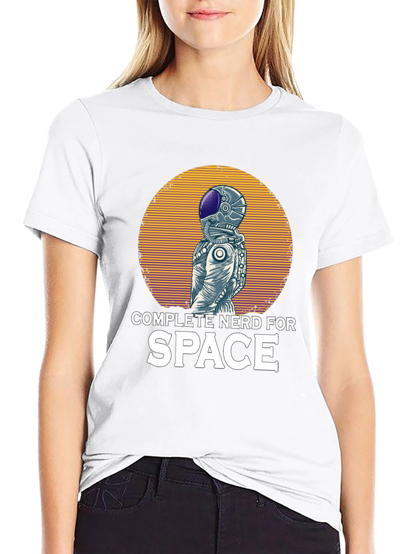 Complete Nerd For Space Graphic T-Shirt