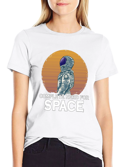 Complete Nerd For Space Graphic T-Shirt