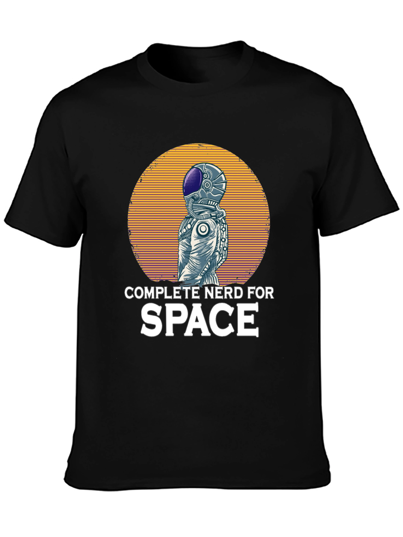 Complete Nerd For Space Graphic T-Shirt