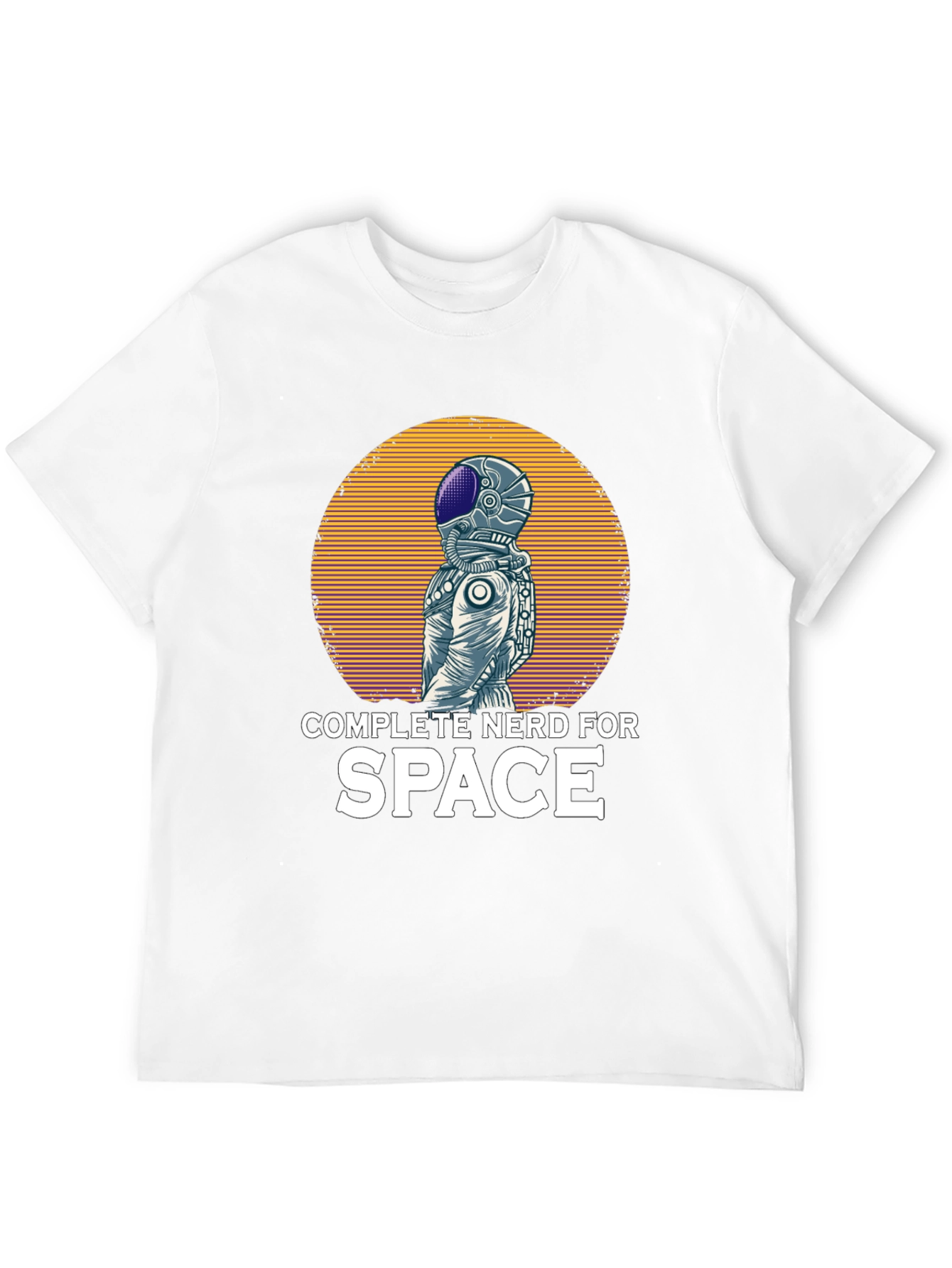 Complete Nerd For Space Graphic T-Shirt