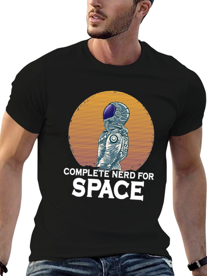 Complete Nerd For Space Graphic T-Shirt