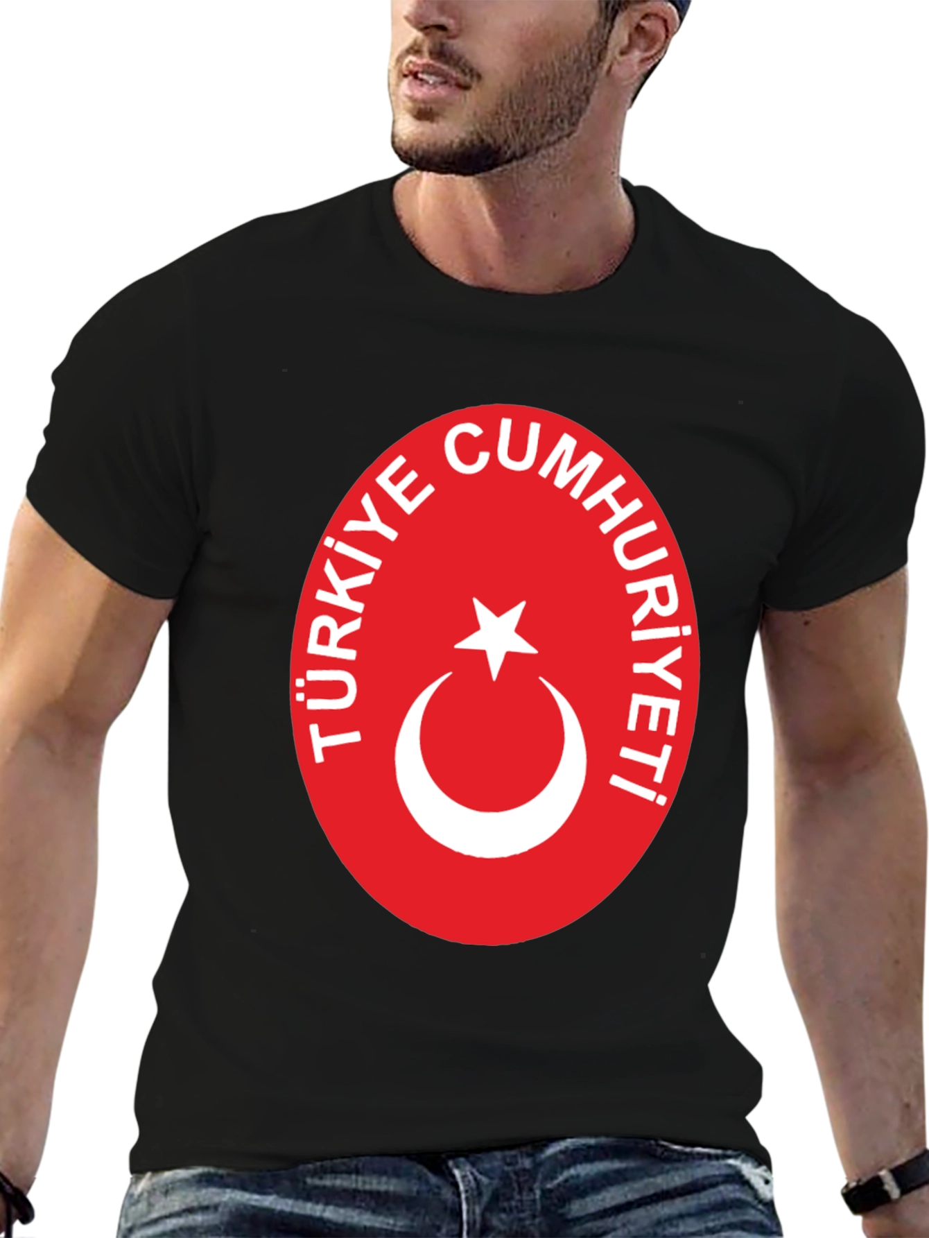 Türkiye Cumhuriyeti T-Shirt - Black