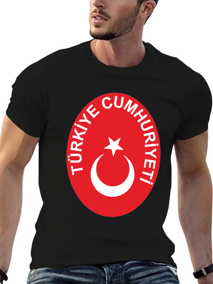Türkiye Cumhuriyeti T-Shirt - Black