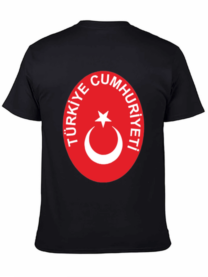 Türkiye Cumhuriyeti T-Shirt - Black