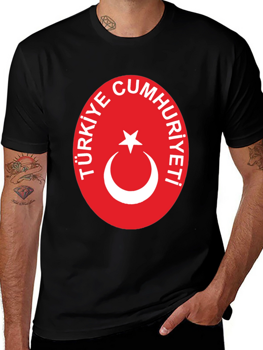 Türkiye Cumhuriyeti T-Shirt - Black