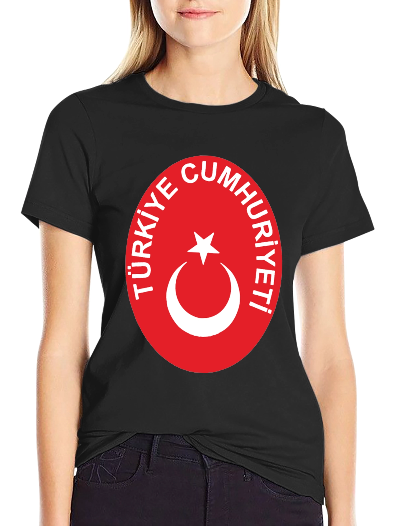 Türkiye Cumhuriyeti T-Shirt - Black