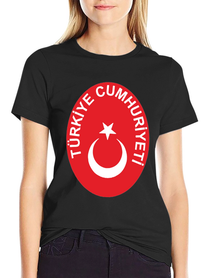 Türkiye Cumhuriyeti T-Shirt - Black