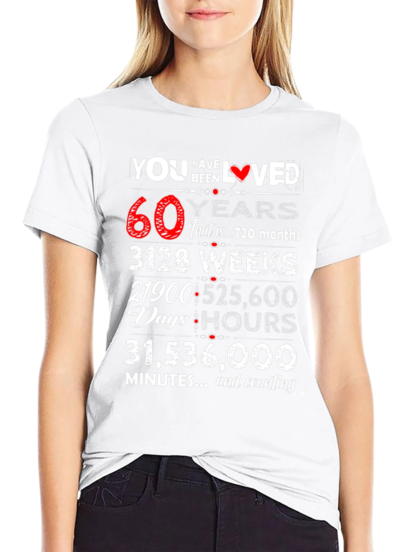 You Have Been Loved 60 Years Graphic Tee