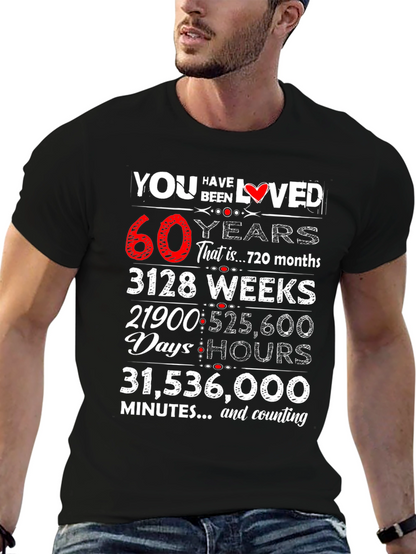 You Have Been Loved 60 Years Graphic Tee