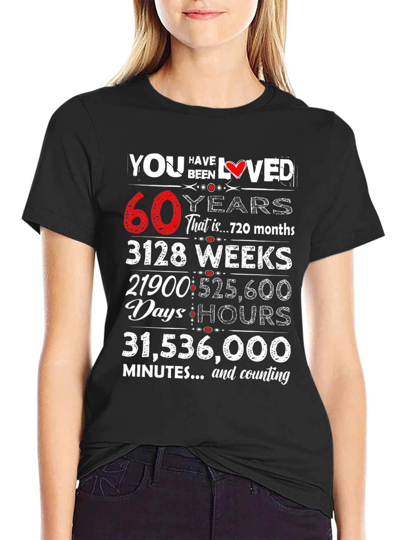 You Have Been Loved 60 Years Graphic Tee