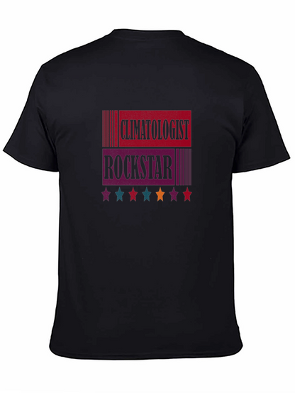 Climatologist Rockstar Graphic Tee