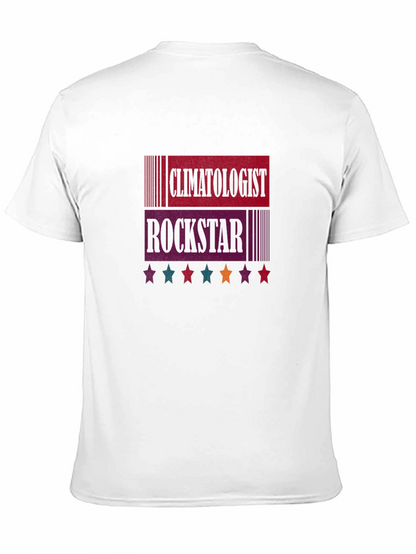 Climatologist Rockstar Graphic Tee