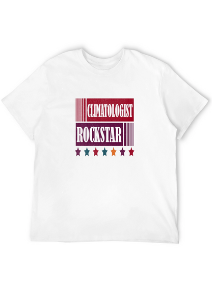Climatologist Rockstar Graphic Tee