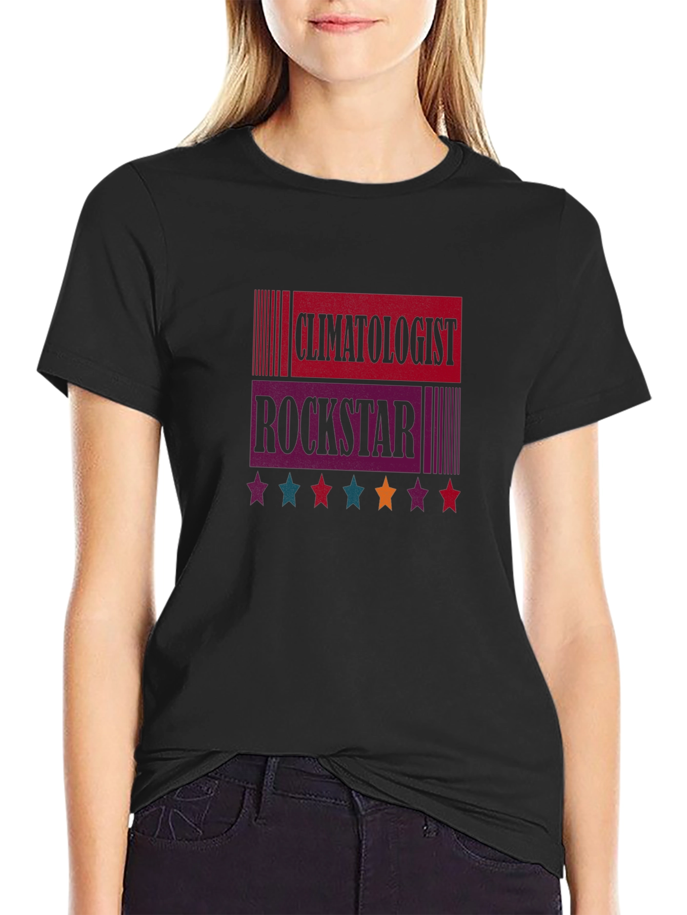 Climatologist Rockstar Graphic Tee