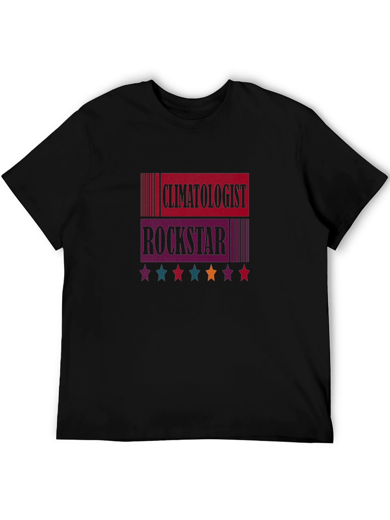 Climatologist Rockstar Graphic Tee