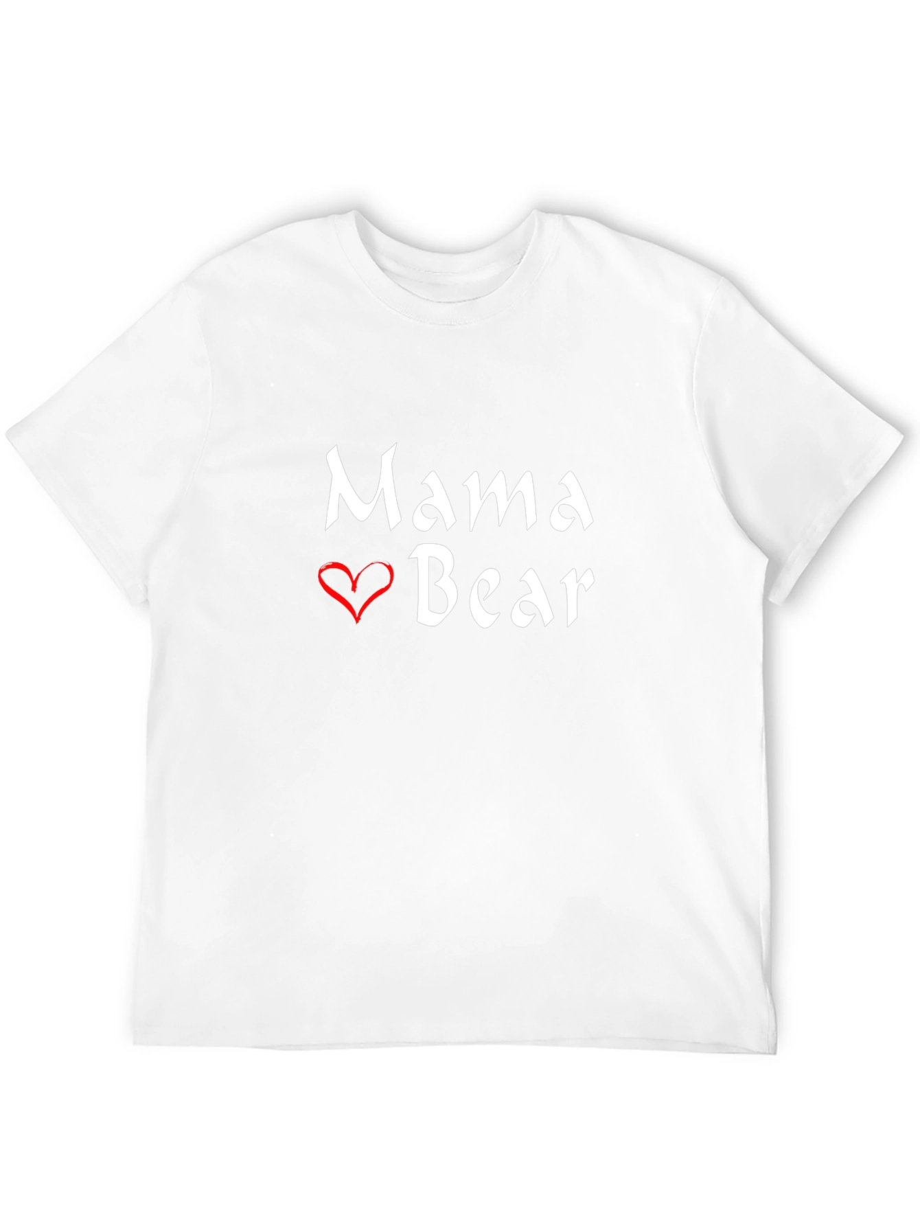 Mama Bear Graphic T-Shirt - Black Short Sleeve