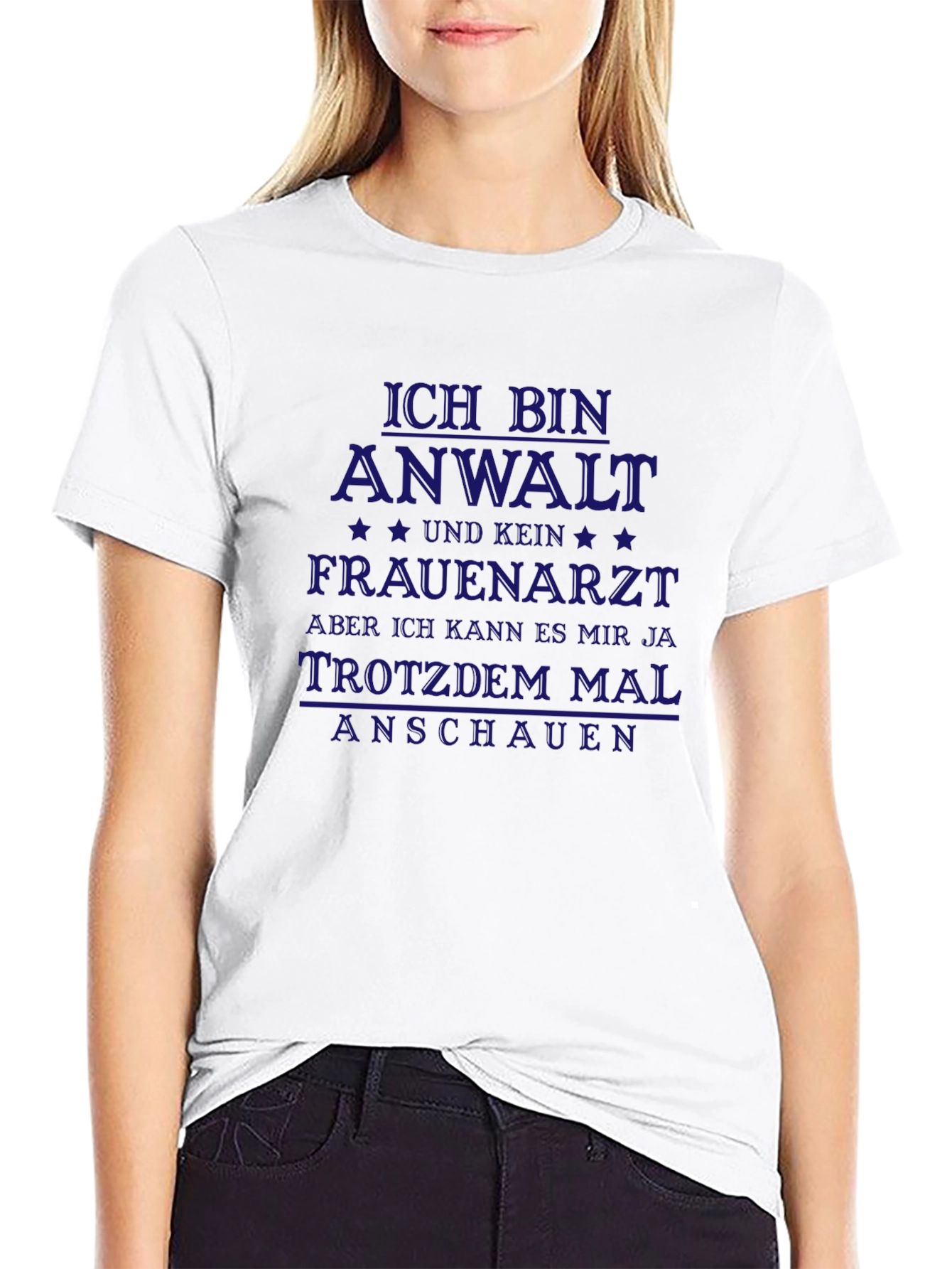 Funny German Lawyer T-Shirt - Ich Bin Anwalt