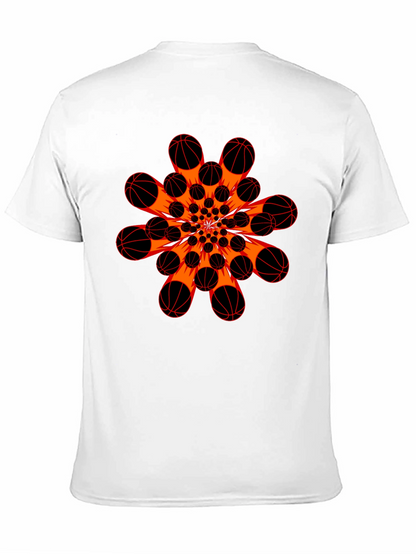 Basketball Burst Graphic T-Shirt