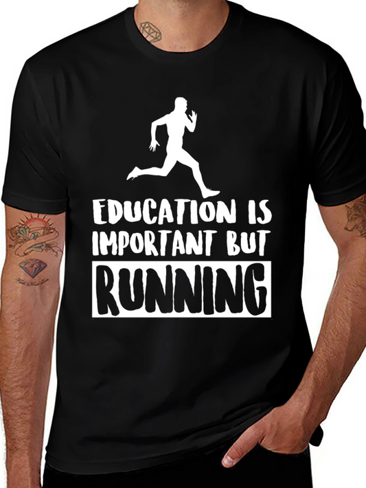 Education & Running Tee